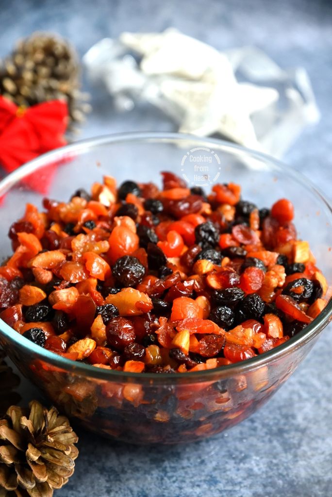 How to Soak Fruits for Christmas Cake