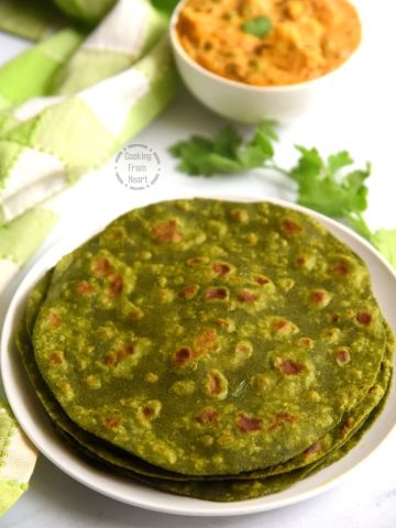 How to make Palak Paratha