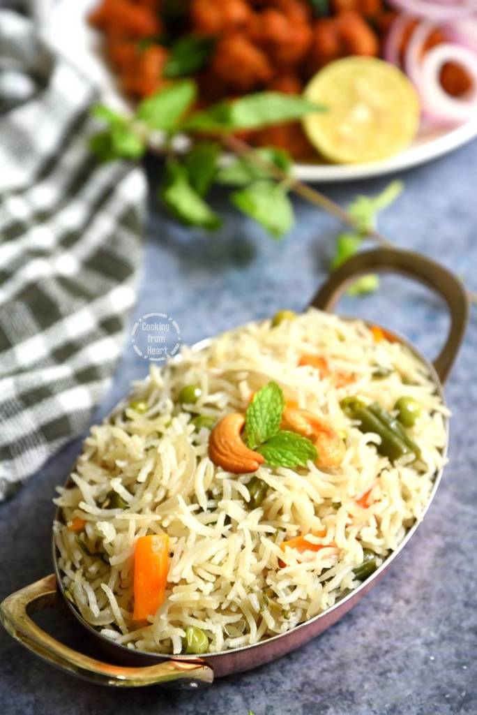 How to make Vegetable Pulao